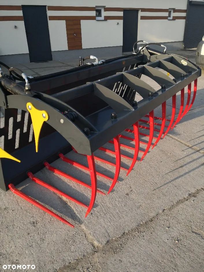 Łyżko-Krokodyl palony duży 220 cm - 1,9 m3 mocowanie Merlo JCB Q-fit New Holland JLG - 4