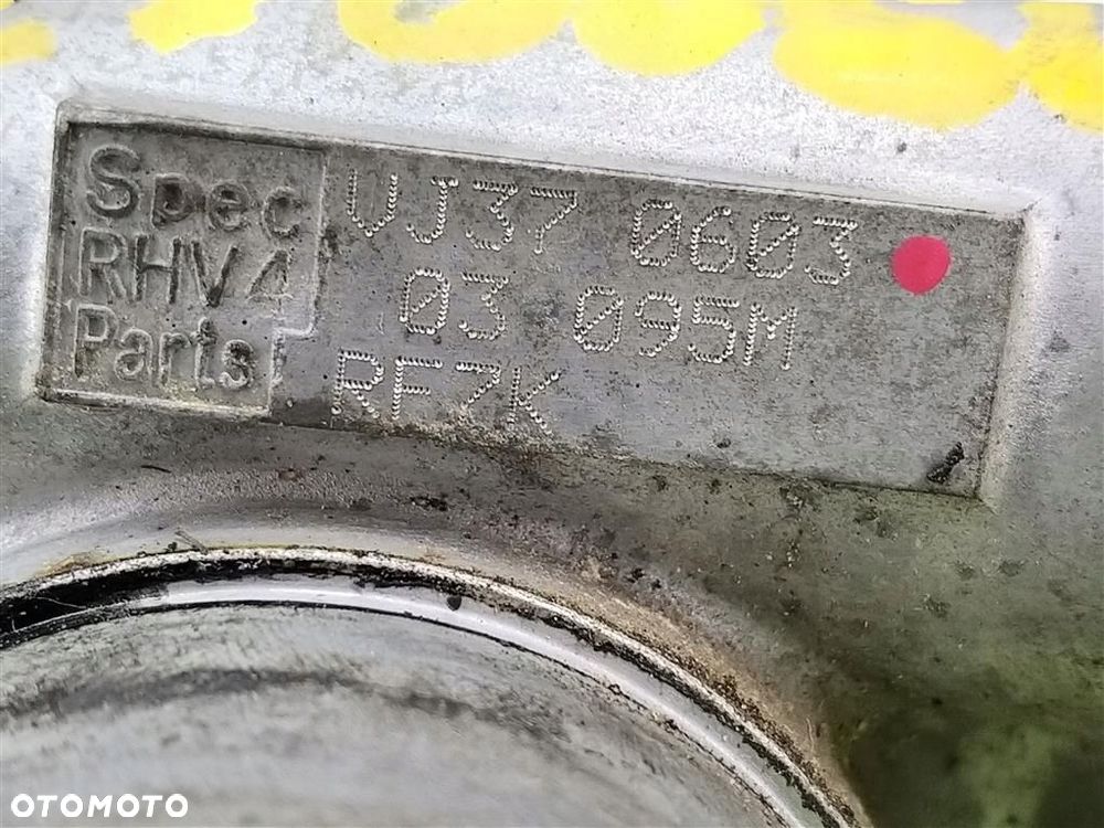 Turbosprężarka turbina Mazda 6 I 2002-2008 2,0 MZR-CD VJ370603 ORYGINAŁ - 4
