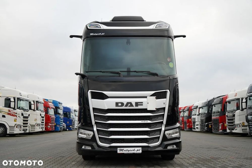 DAF XG 480 / ZESTAW TANDEM / 120 M3 / PRZEJAZDOWY / OŚ PODNOSZONA / KLIMA POSTOJOWA / WECON / SAF / - 9