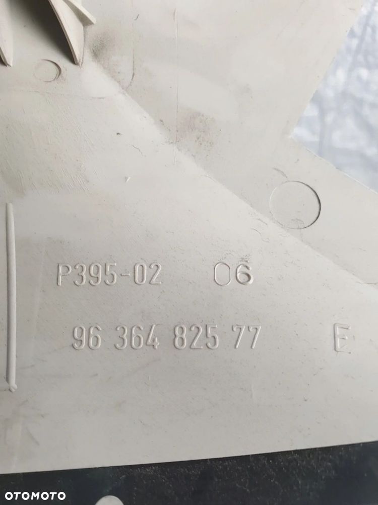 Osłona słupka lewy przód peugeot 206 cc 9636482577 - 8