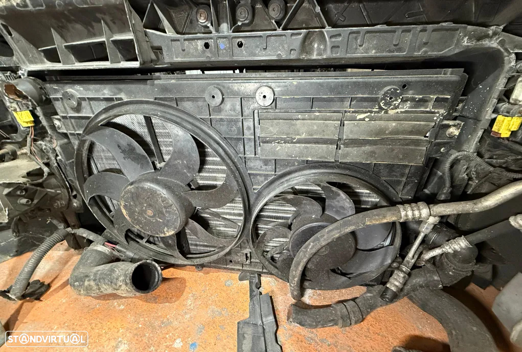 Frente Completa Audi A3 8P SLine 2.0TDI Ano 2010 Ref: 8P0941004/8P0941003 - 9