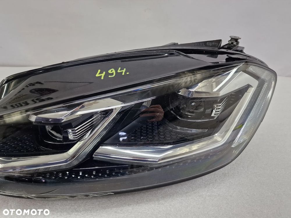 VW GOLF VII 7 5G0 LIFT 16- LEWA LAMPA PRZEDNIA PRZÓD FULL LED , NR 5G1941035 , NR AUKCJI LA494 - 7