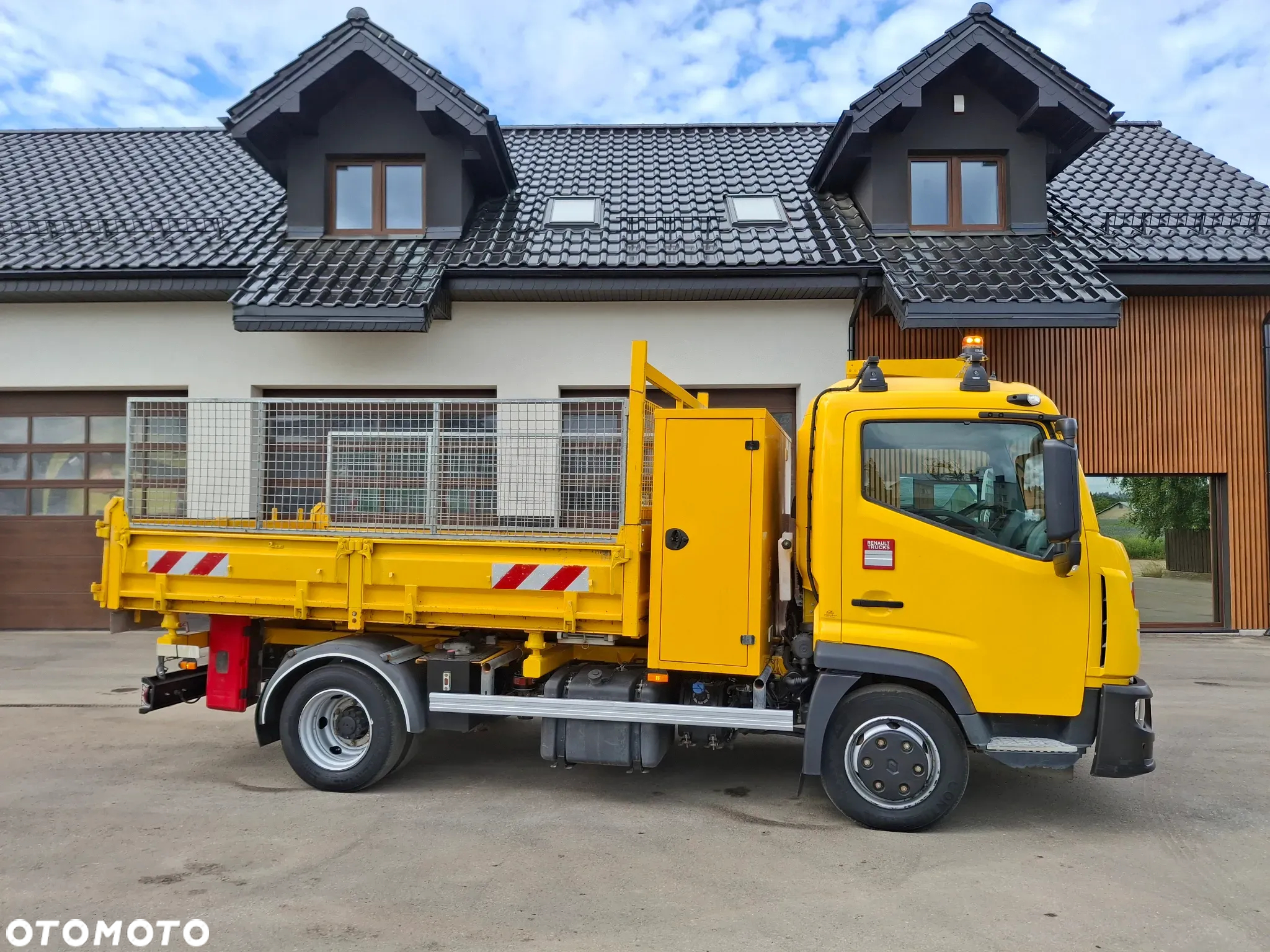 Renault D7.5 Wywrotka Kipper 3 Strony Hak Euro 6 2015r 3 Miejsca Skrzynia Dzielone Burty Bliźniak 7500 KG - 6
