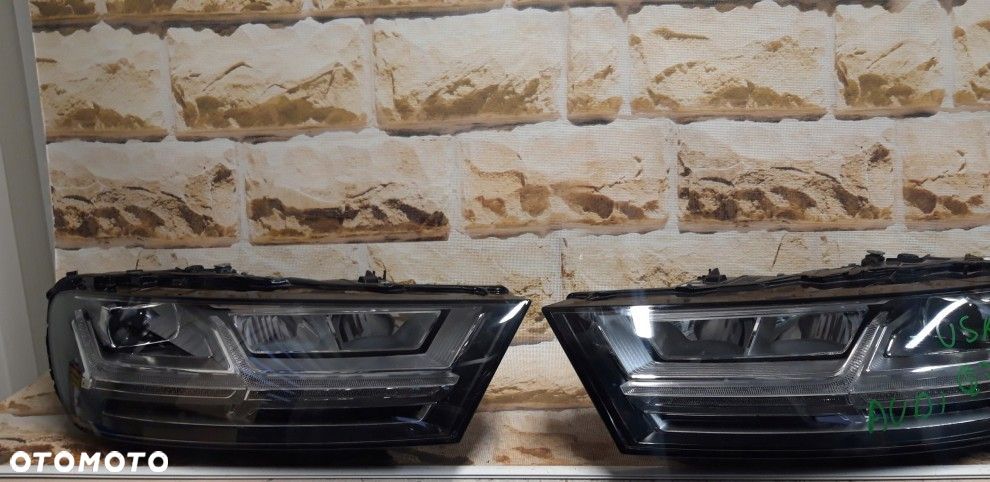 audi q7 4m0 941 033b/34b full led ameryka usa kompletne z modułami - 1