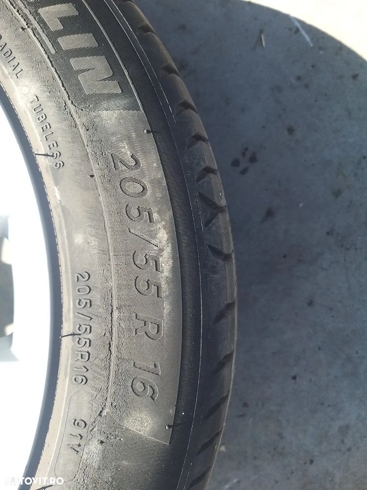 Janta aliaj cu anvelopa r16 205/55 r16 audi a3 8p - 2