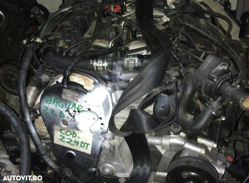 Motor Jaguar 2.2D cod 224DT Euro 5 fara anexe - 2
