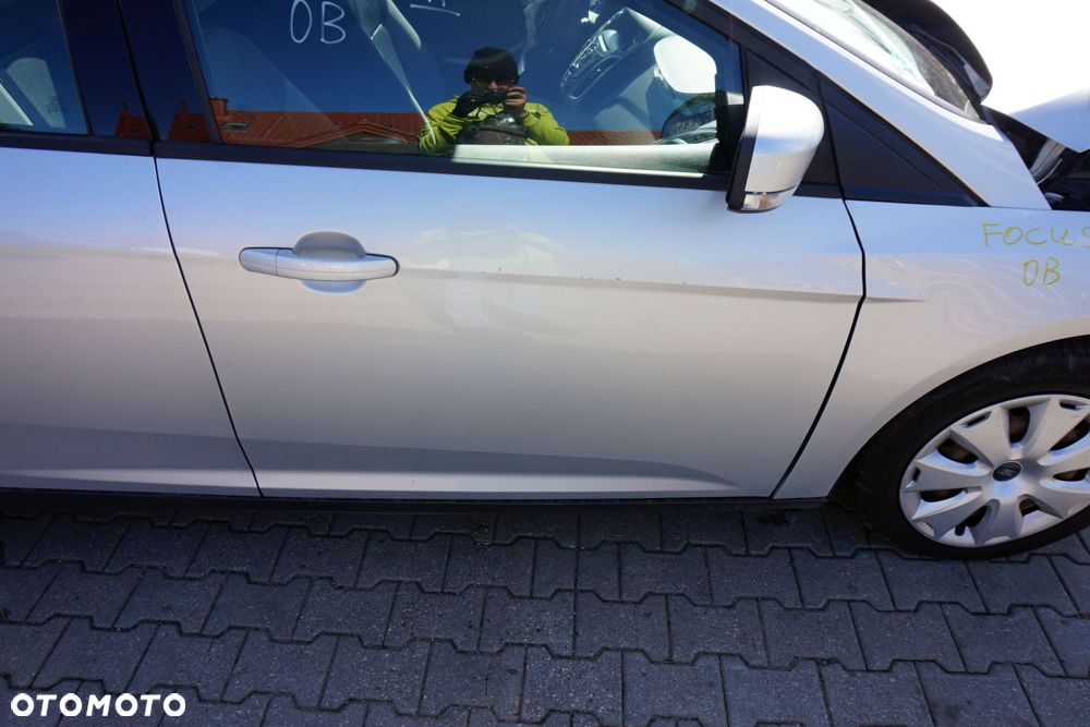 DRZWI PRZEDNIE PRAWE FOCUS III MK3 KOMBI 0B OB  SREBRNY FORD 2010-2014 - 3