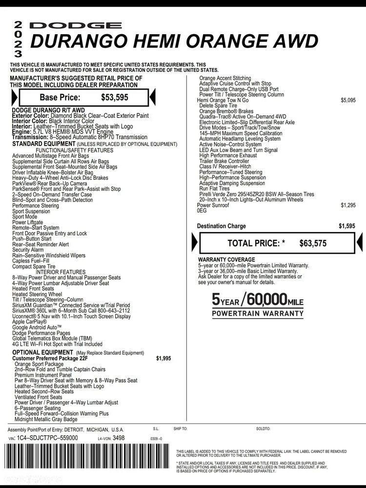 Dodge Durango 5.7 R/T - 30