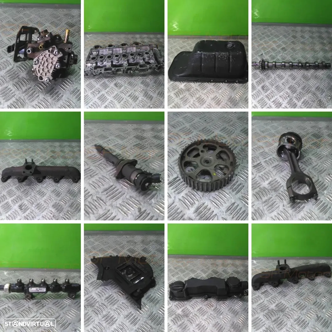 Reparação Peças Motor Citroen C4 1.6 HDI 2008 Ref 9HY - 2