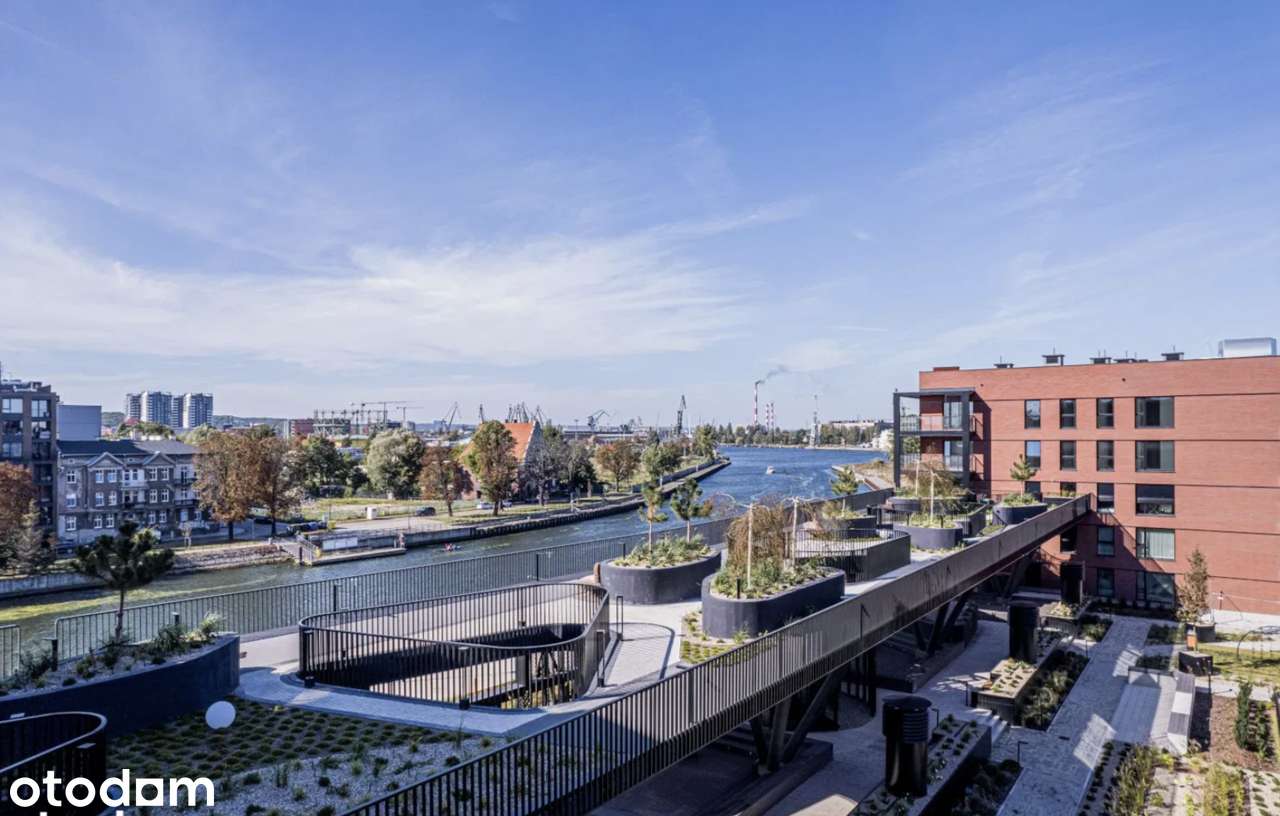 Apartament nad MOTŁAWĄ blisko AmberSky +Rolety zew +Siłownia +Sauna