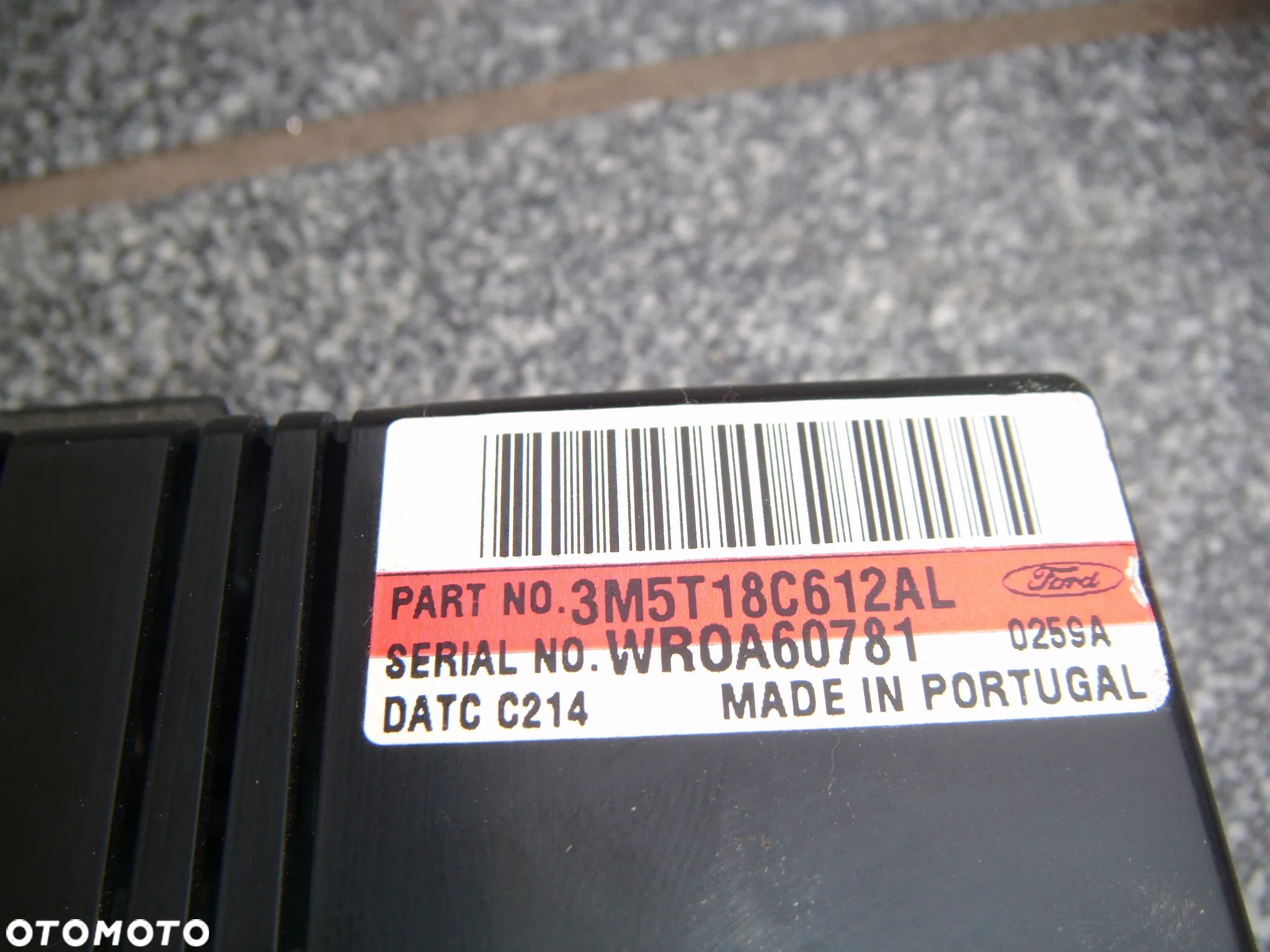 ford focus mk2  panel sterowania nawiewem  3m5t18c612-al - 2