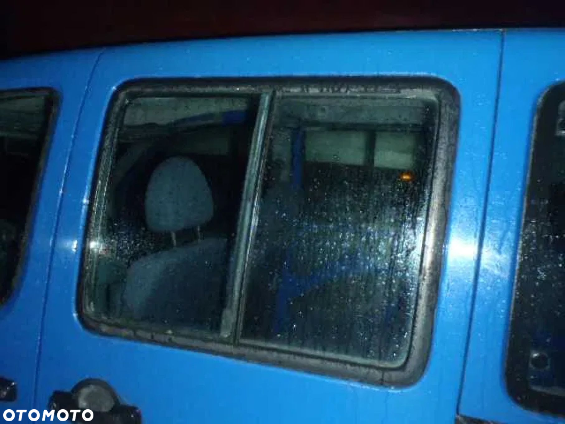 szyba z drzwi przesuwna uchylna fiat doblo I lift 03-10 - 3