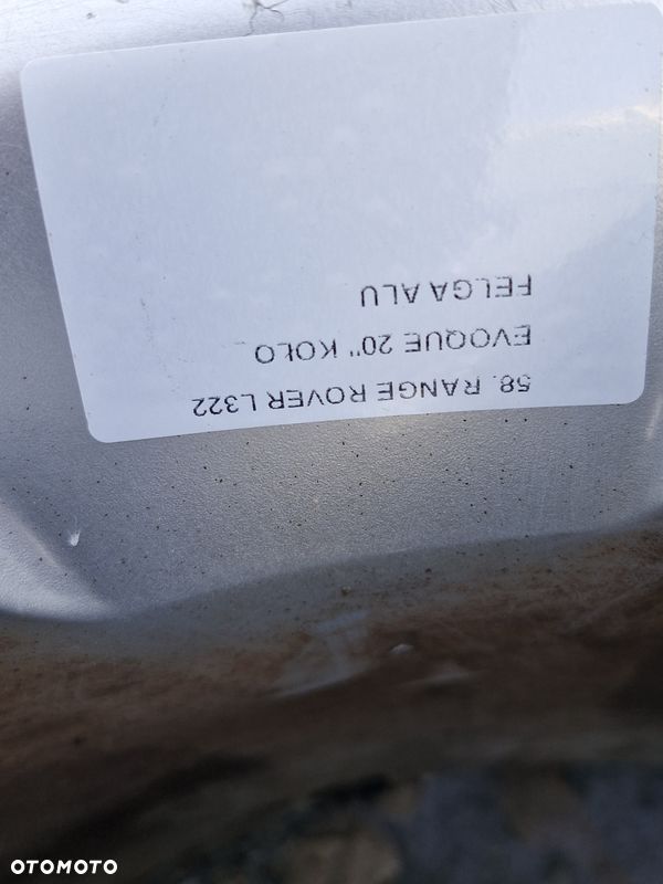 range rover l322 evoque 20'' cali felga aluminiowa koło zapasowe 5x120 - 2