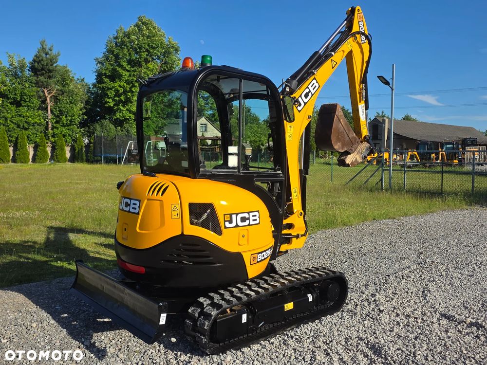 JCB JCB 8026 CTS mini Koparka 1901 MTG sprowadzona 3 łyżki szybkozłącze hydrauliczne piękny stan GOODBER 8025 30 - 24