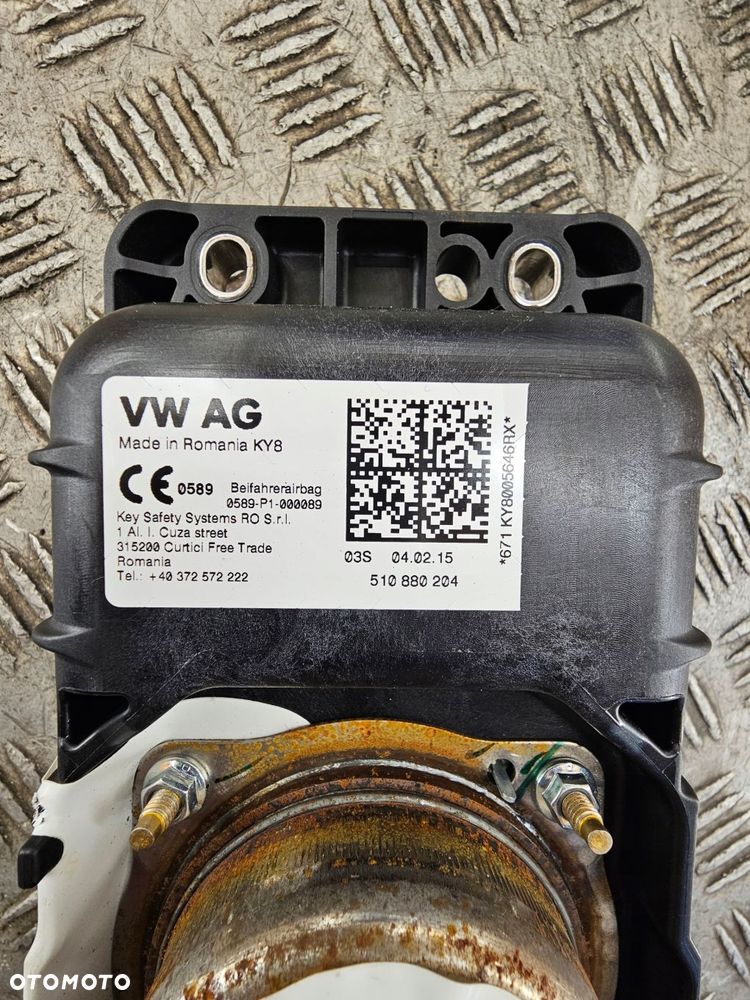 vw golf vii sportsvan 1.6 tdi 15r 5d airbag poduszka pasazera 510880204 - 3