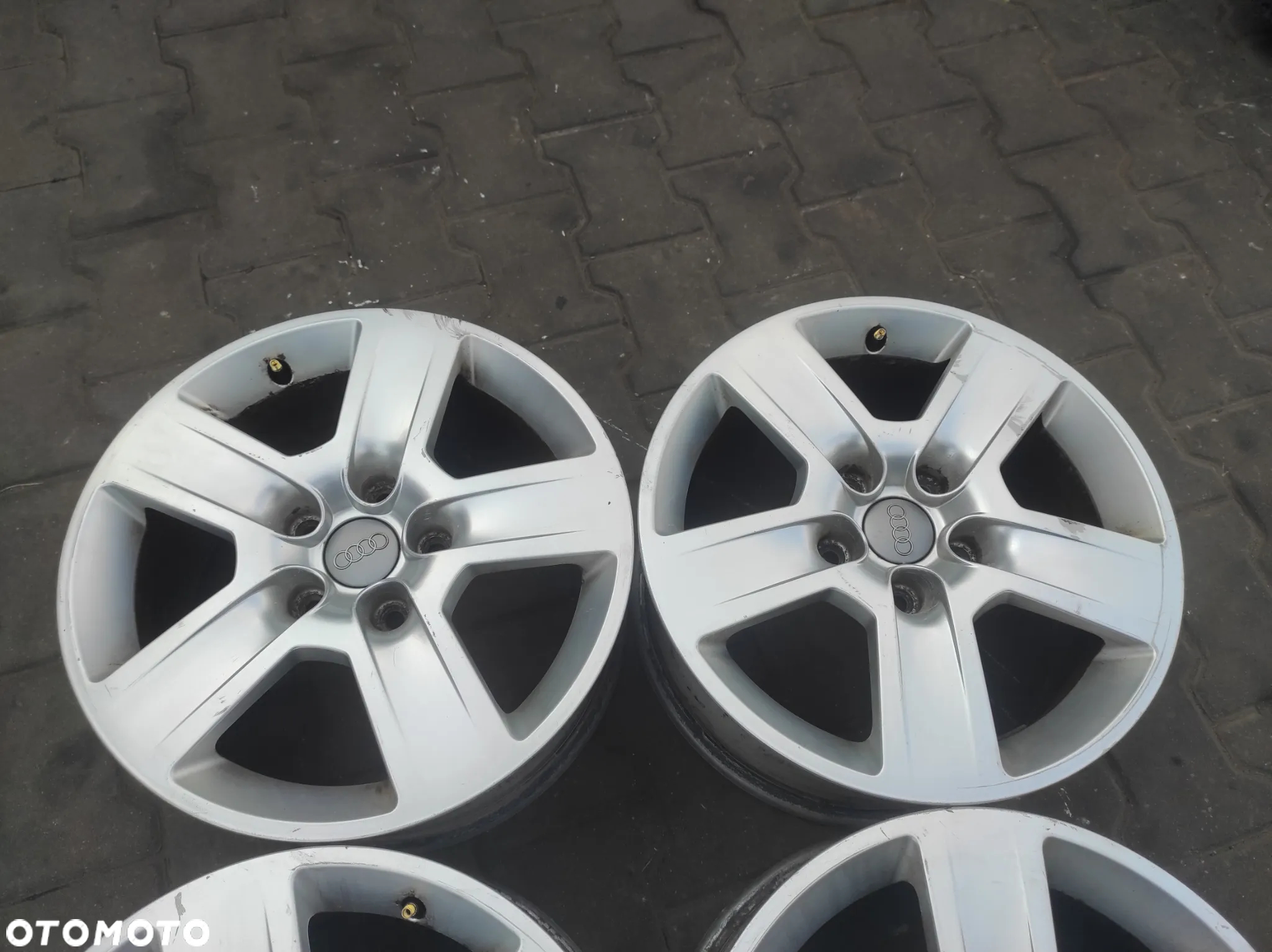FELGI KOŁA ALUFELGI ALUMINIOWE 7J 16H2 ET42 8E0601025B VW AUDI SEAT SKODA KOMPLET WYSYŁKA !!!! - 3
