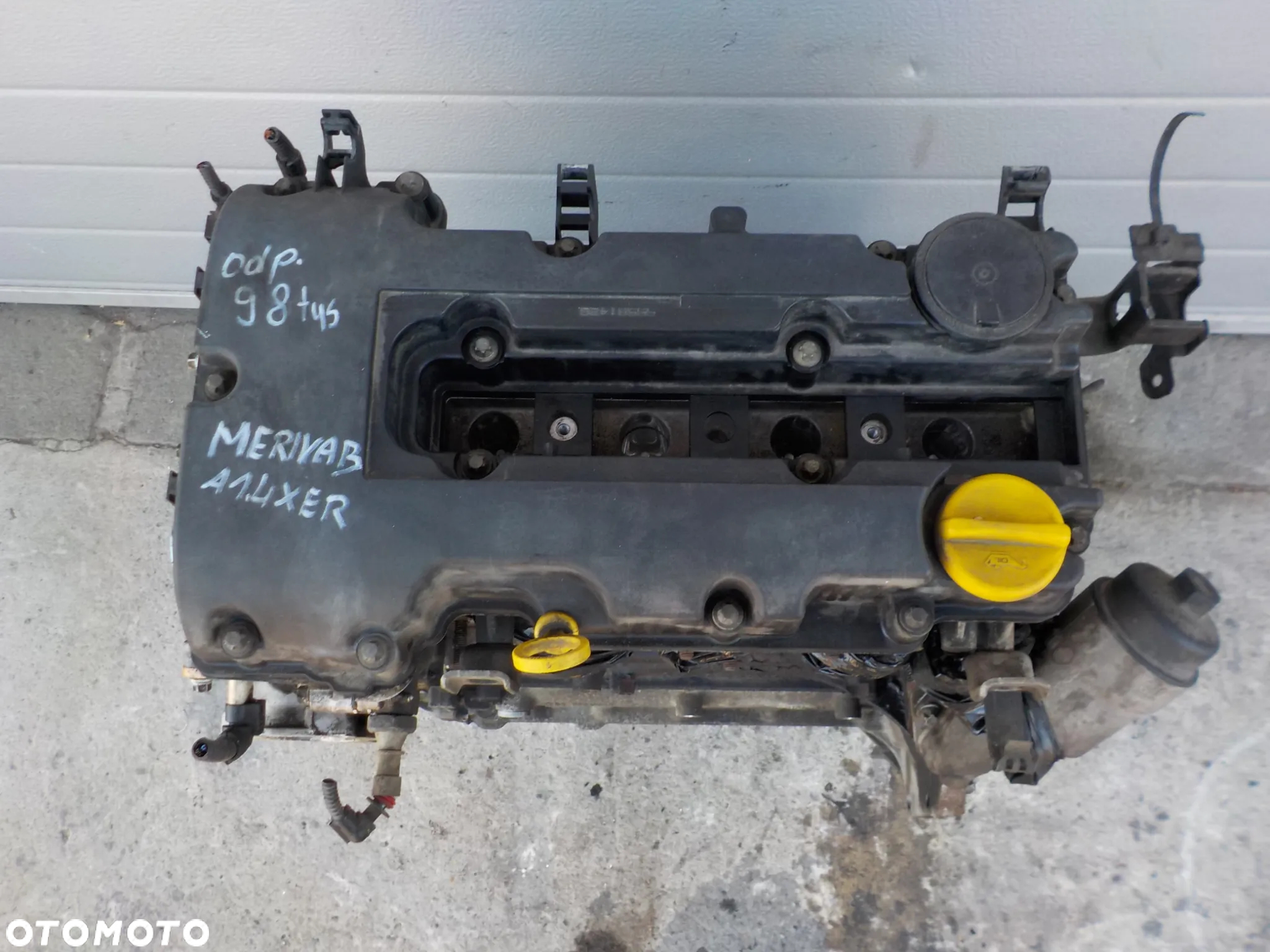 OPEL 1.4 B MERIVA B ASTRA J CORSA D  SILNIK SŁUPEK A14XER SPRAWDZONY ODPALONY - 8