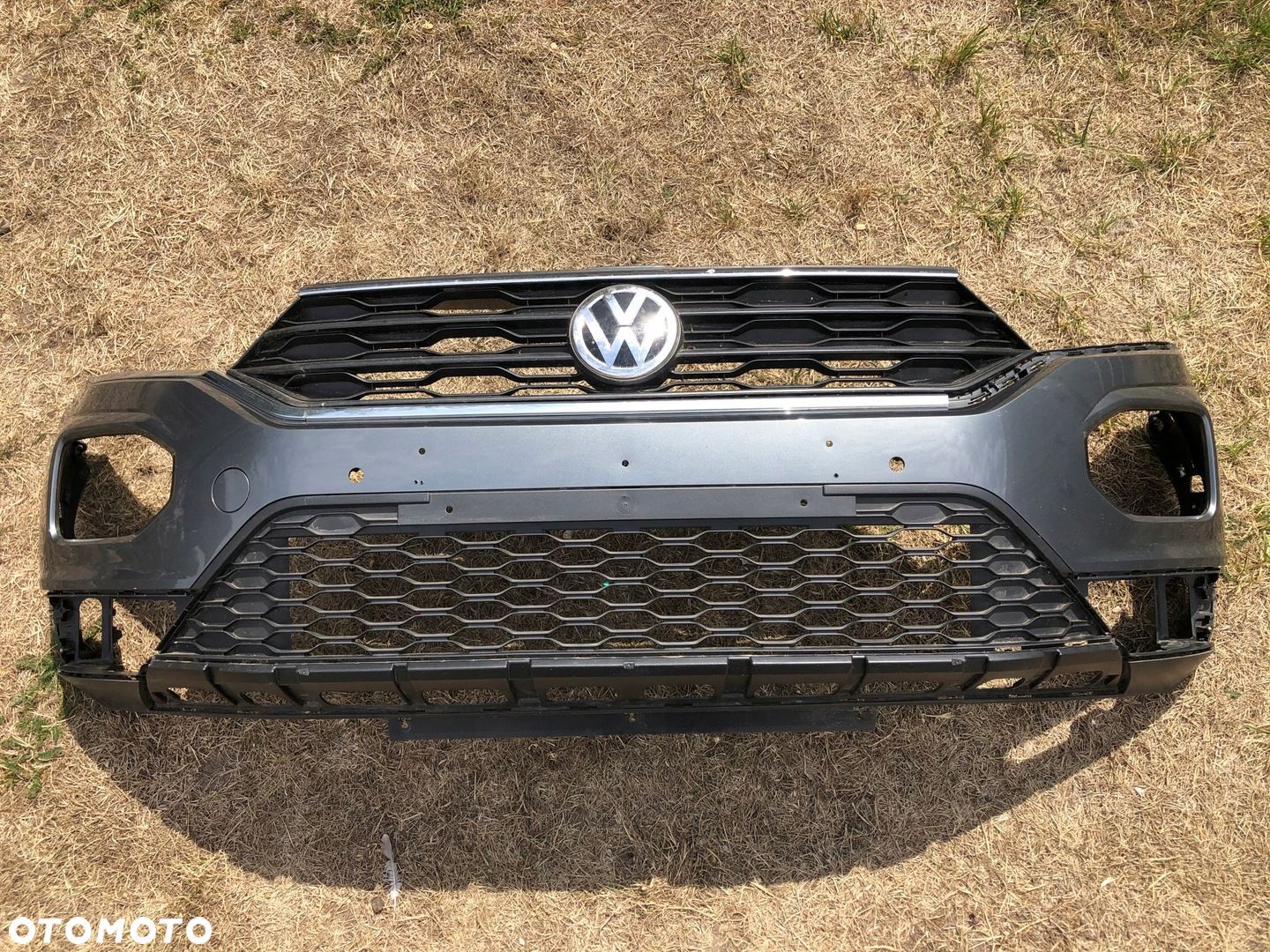 VW T-RoC 2GA zderzak kratki spoiler grill - 1