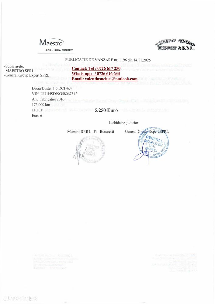 Dacia Duster 1.5 dCi 4WD Prestige jante 17" - 8