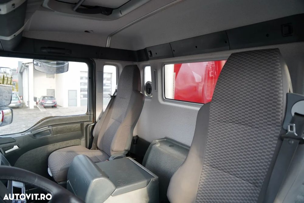 MAN TGA 18.360 / 4X4 / BASCULĂ CU 2 LATE / CLAPETĂ HIDRAULICĂ / LATERALĂ HIDRAULICĂ / SUPPORT FRONTAL / SPECIAL / MANUAL - 26