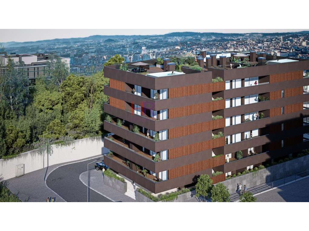 Apartamento T2 em construção na Afurada com terraço e piscina priva... - Grande imagem: 5/5