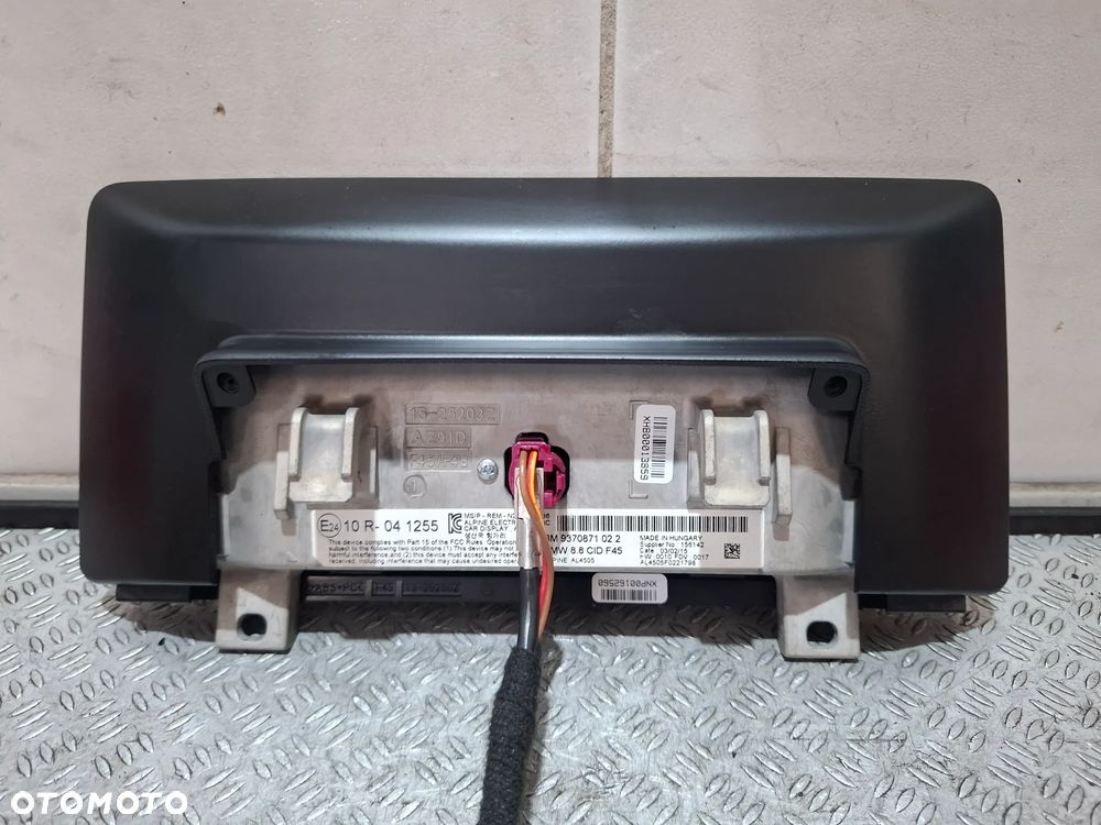Wyświetlacz monitor BMW 2 F45 2015 rok nr 9370871 - 2