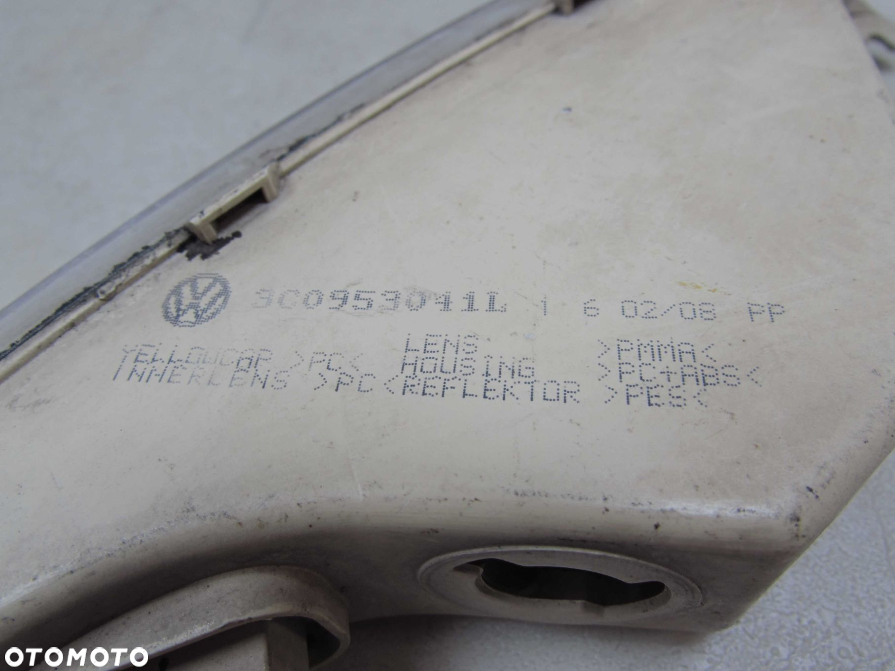 VW PASSAT B6 KIERUNKOWSKAZ ZDERZAKA LEWY 9C0953041L - 4