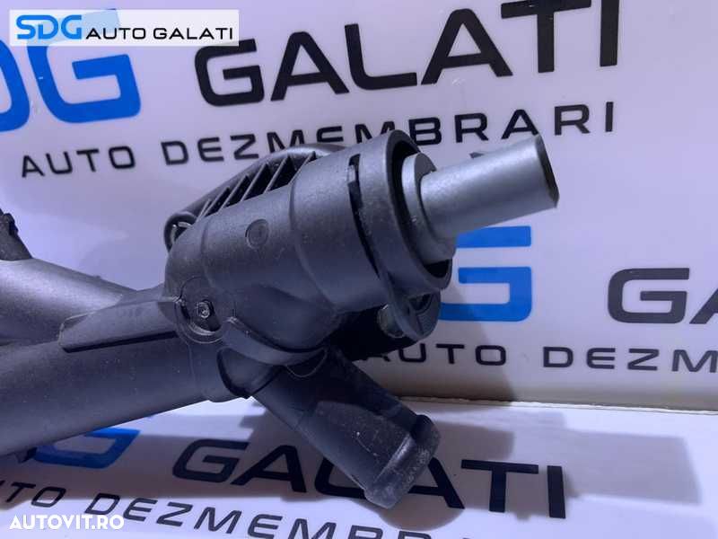 Distribuitor Corp Carcasa Termostat Apa Skoda Superb 2 1.6 TDI CAYC 2008 - 2015 Cod 03L121131AA 03L121132AA [D0340] - 2