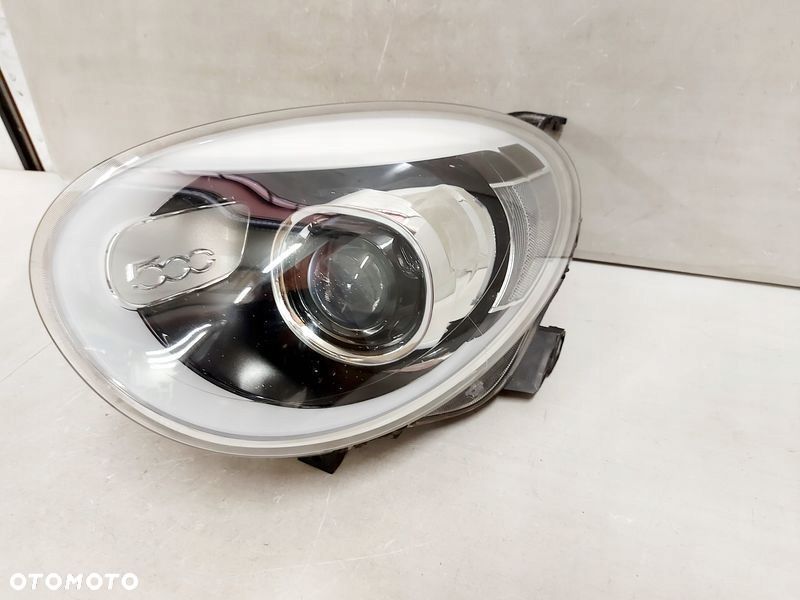 fiat 500x lampa lewy przód przednia xenon uk 0051978449 - 4