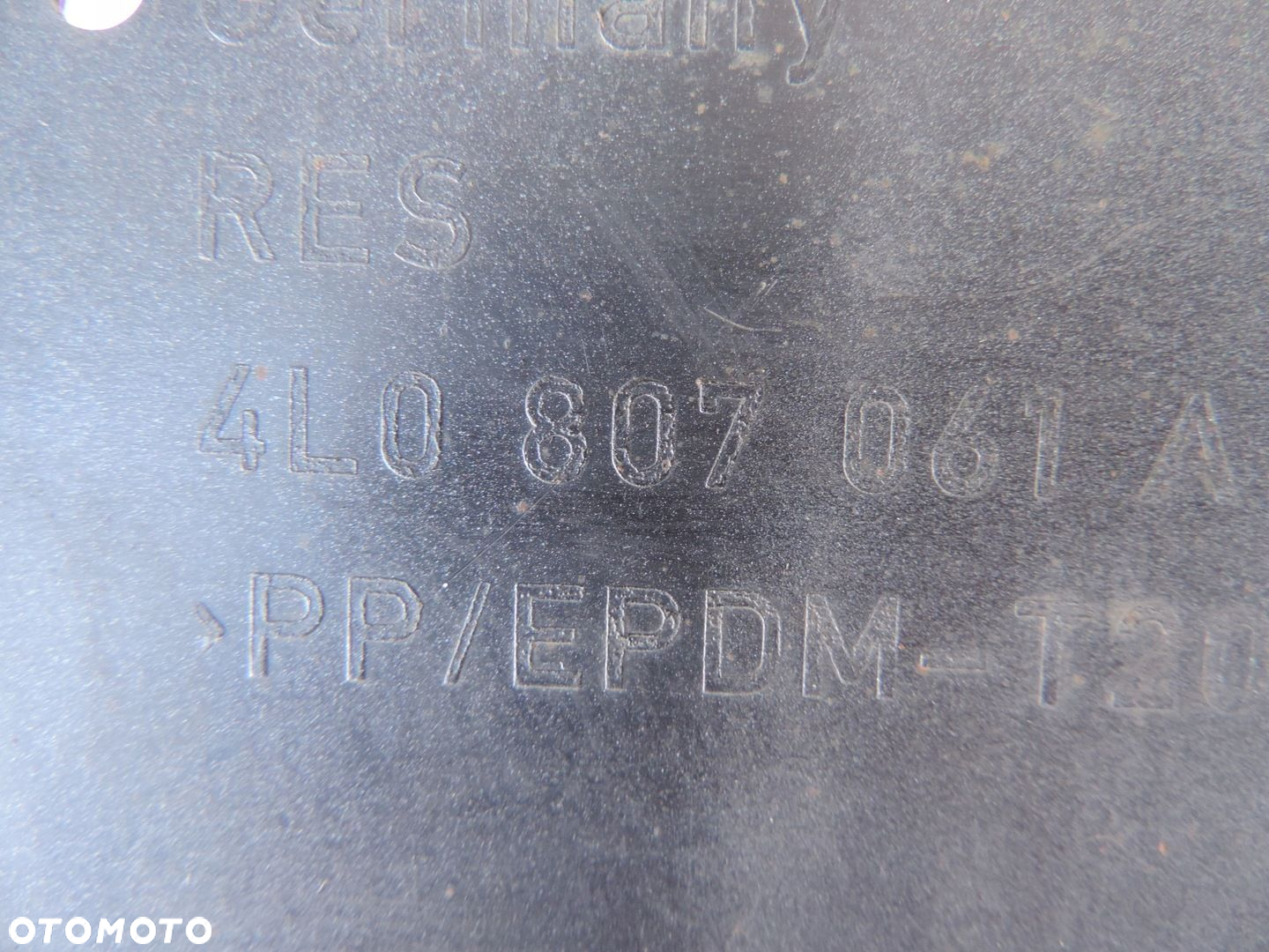 AUDI Q7 4L 4L0 dokładka dyfuzor zderzaka przód - 4