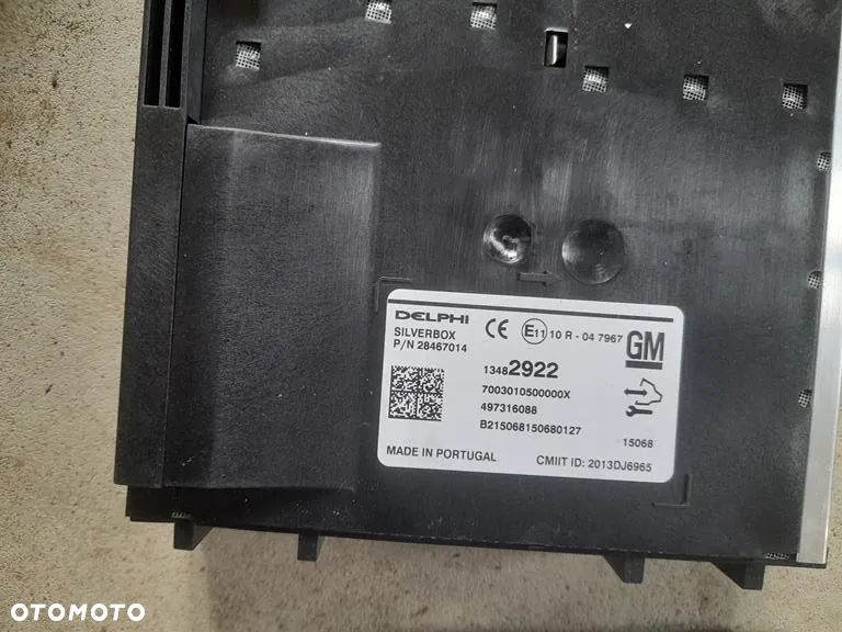 radio wyświetlacz nawigacja Komplet Opel Insignia A 26202389 - 23