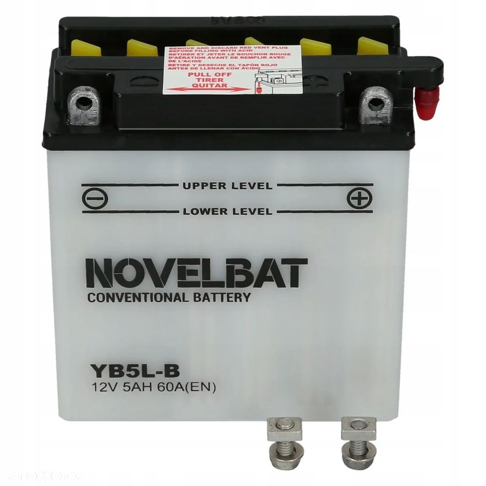 Akumulator Novelbat YB5L-B 12V 5Ah 60A 12061130 P - 2