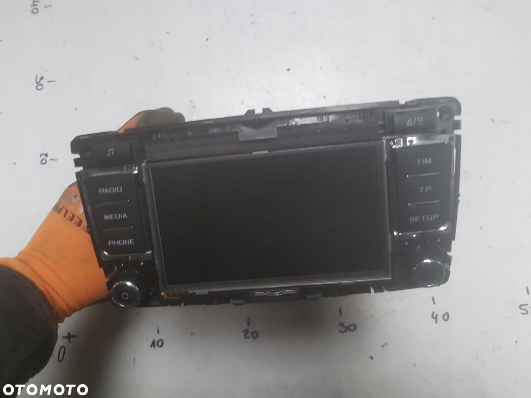 SKODA OCTAVIA 2 II LIFT 08r- RADIO CD MP3 BOLERO - 1