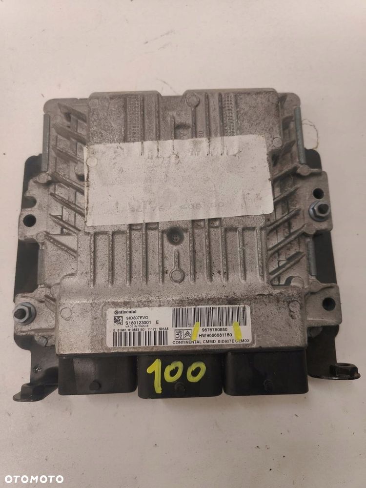 Citroen c4 II oe 9676760880 KOMPUTER SILNIKA - 1