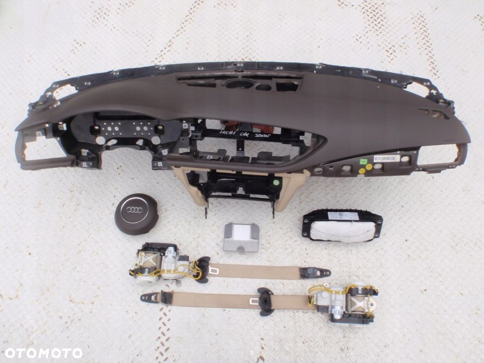 AUDI A7 4G8 DESKA KONSOLA KOKPIT PODUSZKI AIRBAG - 3