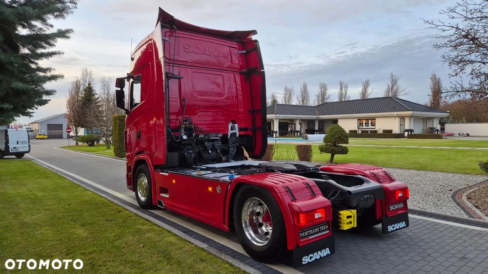 Scania SCANIA///S530///V8///2022/// FULL LED///ALUFELGI/// KLIMATYZACJA POSTOJOWA/// ZABUDOWY MIĘDZYOSIOWE/// SKÓRZANE FOTELE///WAGA/// STAN JAK NOWY///RETARDER/// - 13