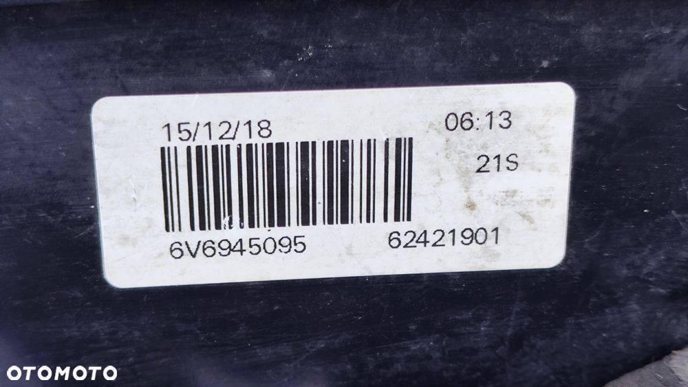 KLAPA KAMERA COFANIA ZDERZAK CZUJNIKI PDC PAS TYLNY WZMOCNIENIE BELKA LAMPA LEWY TYŁ KOMPLETNY ZESTAW DUPA ORYGINALNY LAKIER LF7Y SKODA FABIA III 3 6V LIFT HB 5D - 35