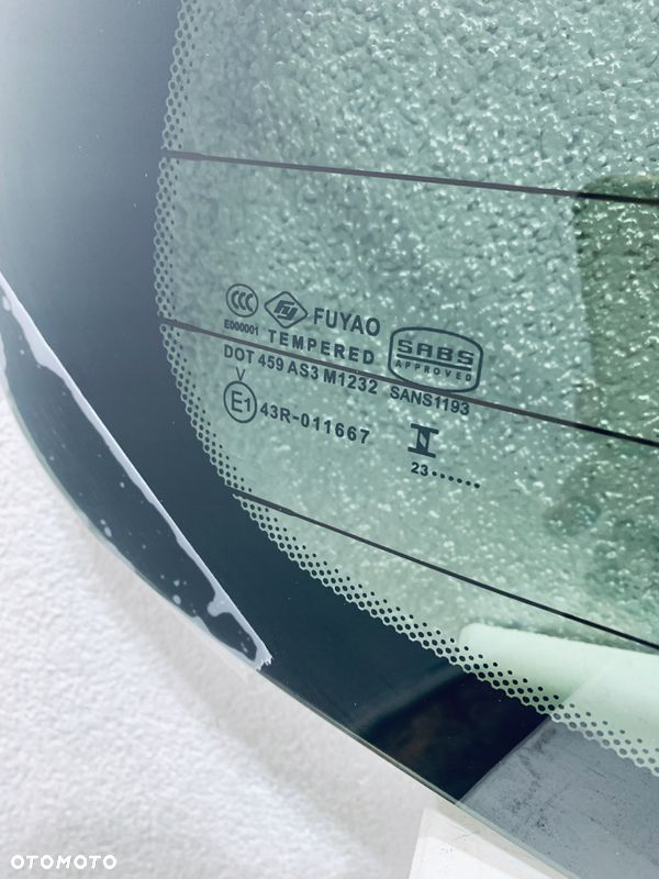 Szyba tylna nowa RENAULT TWINGO II 3D 2007- PRZYCIEMNIANA - 2