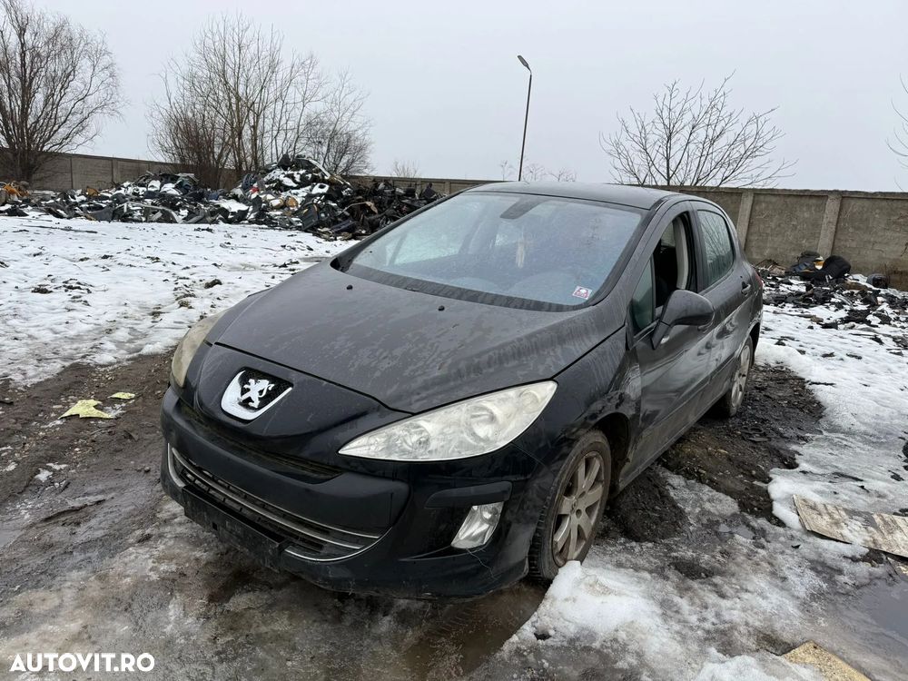 Dezmembrez Peugeot 307 negru 2007 1,6 HDI - 2
