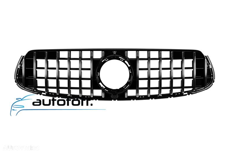 Grila centrala GLC X253 C253 Facelift compatibila cu Mercedes AMG Line (19-22) GT Design - 3