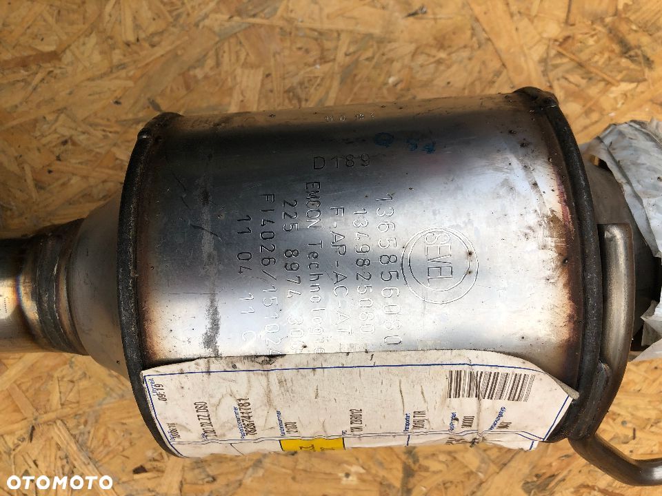 KATALIZATOR/FILTR 1365856080 FIAT DUCATO 2.3 06- - 3