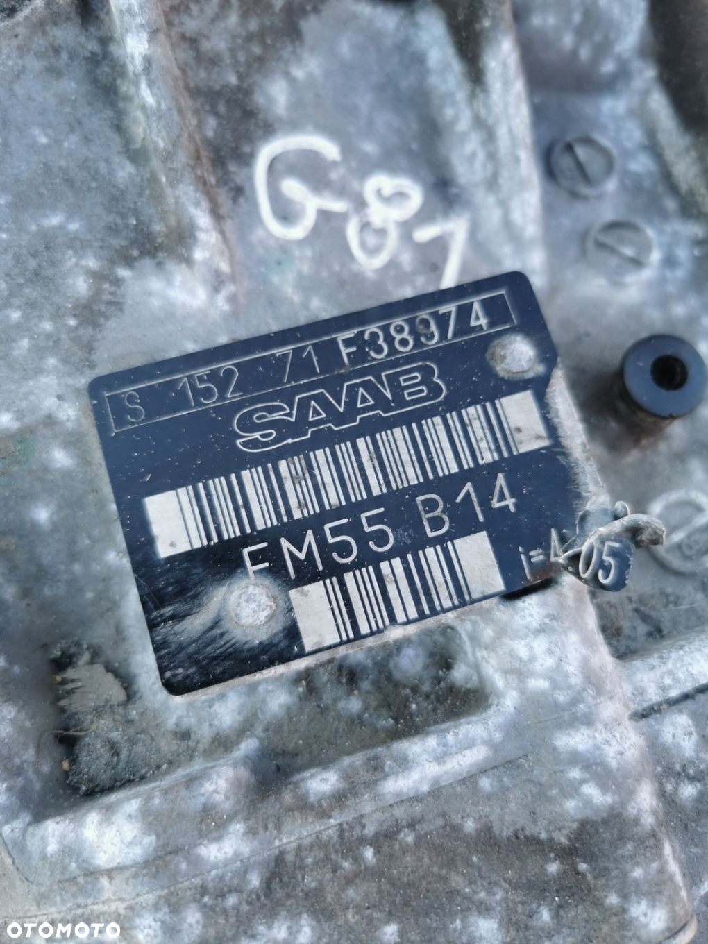 Saab 95 skrzynia biegów FM55 B14 1.9 Diesel 150KM manualna 5-biegowa 2008 - 5