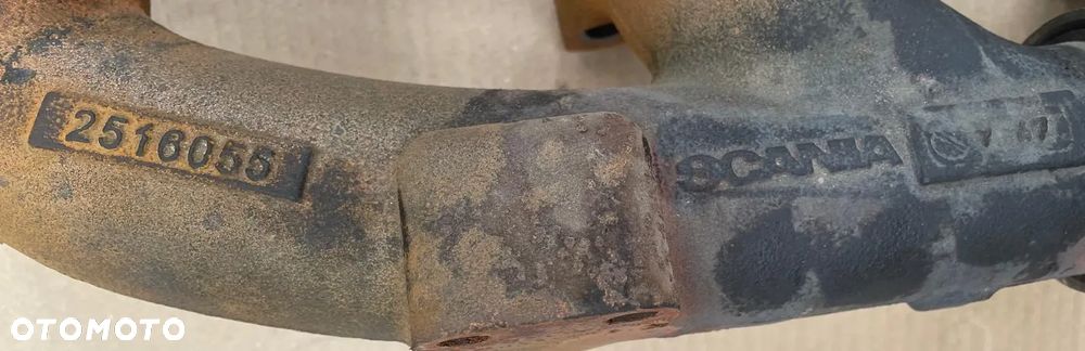 KOLEKTOR WYDECHOWY WYDECHU SCANIA R S NTG LNG 2516055 2538730 5720101 - 5