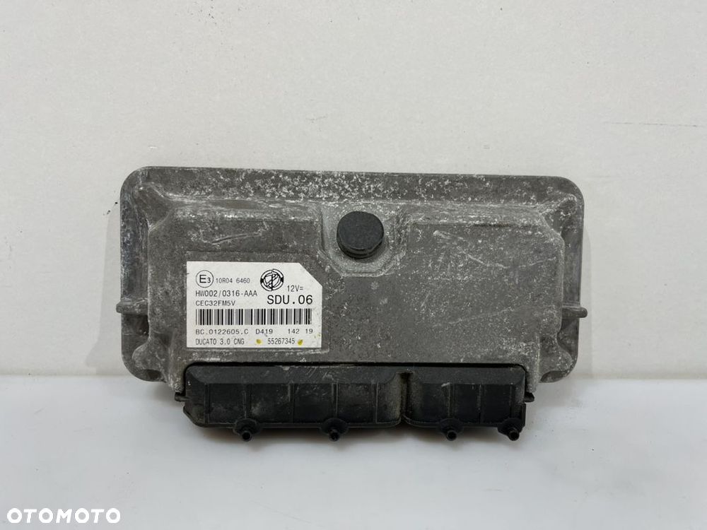 FIAT DUCATO BOXER JUMPER KOMPUTER STEROWNIK 55267345 - 1