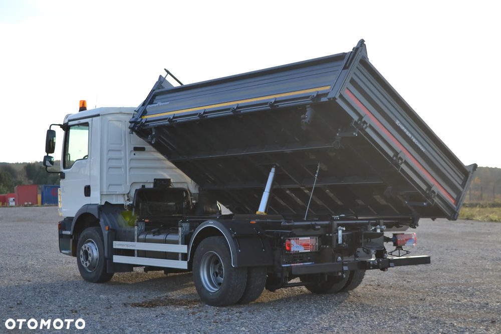MAN TGM 15.250 15.290 Nowy 3-stronny WYWROT Kiper WYWROTKA Blokada mostu Manual Klima Ładowność 8760 - 14