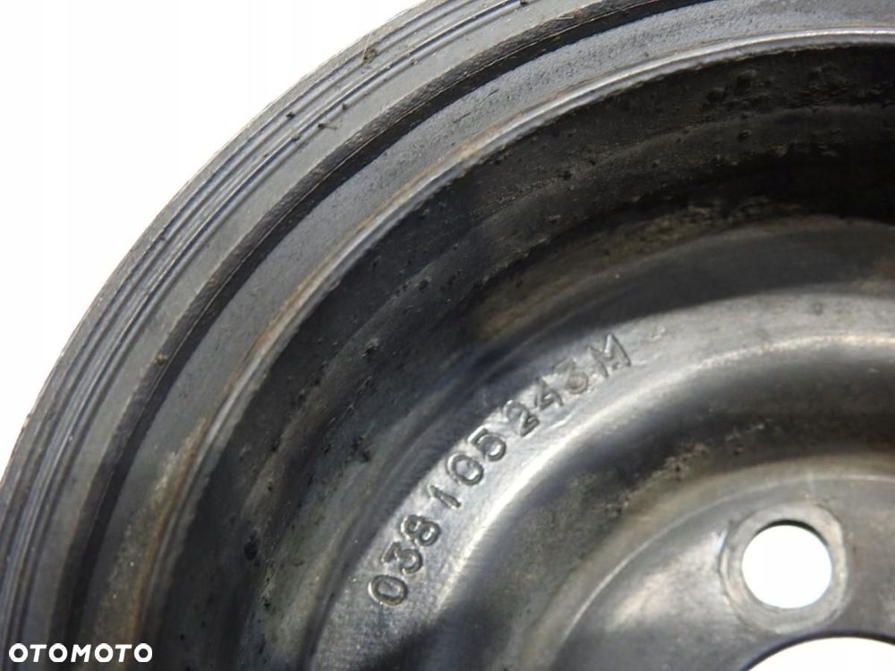 KOŁO PASOWE WAŁU VW PASSAT B7 2.0 TDI 038105243M - 5