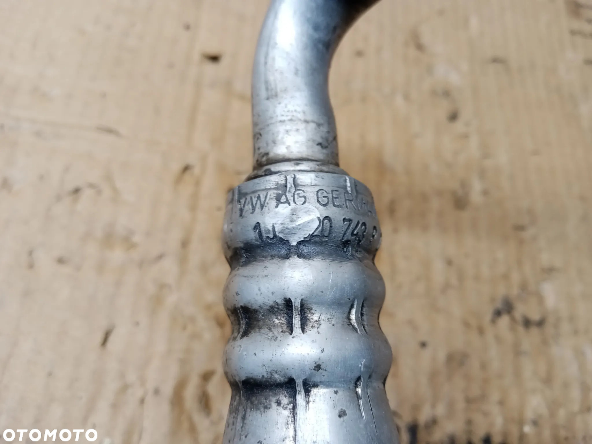 Przewód rurka klimatyzacji klimy VW Golf IV 4 1J1820743P - 10