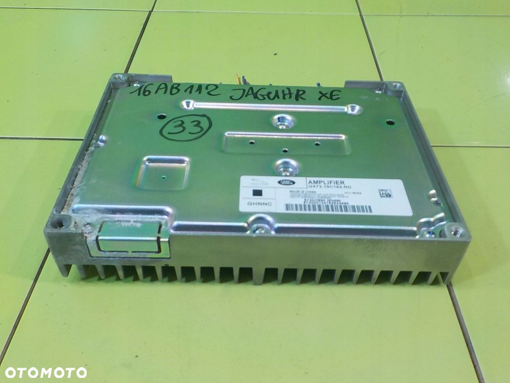 JAGUAR XE 2.0 D 15r SEDAN 4D wzmacniacz GX73-19C164-RD - 2