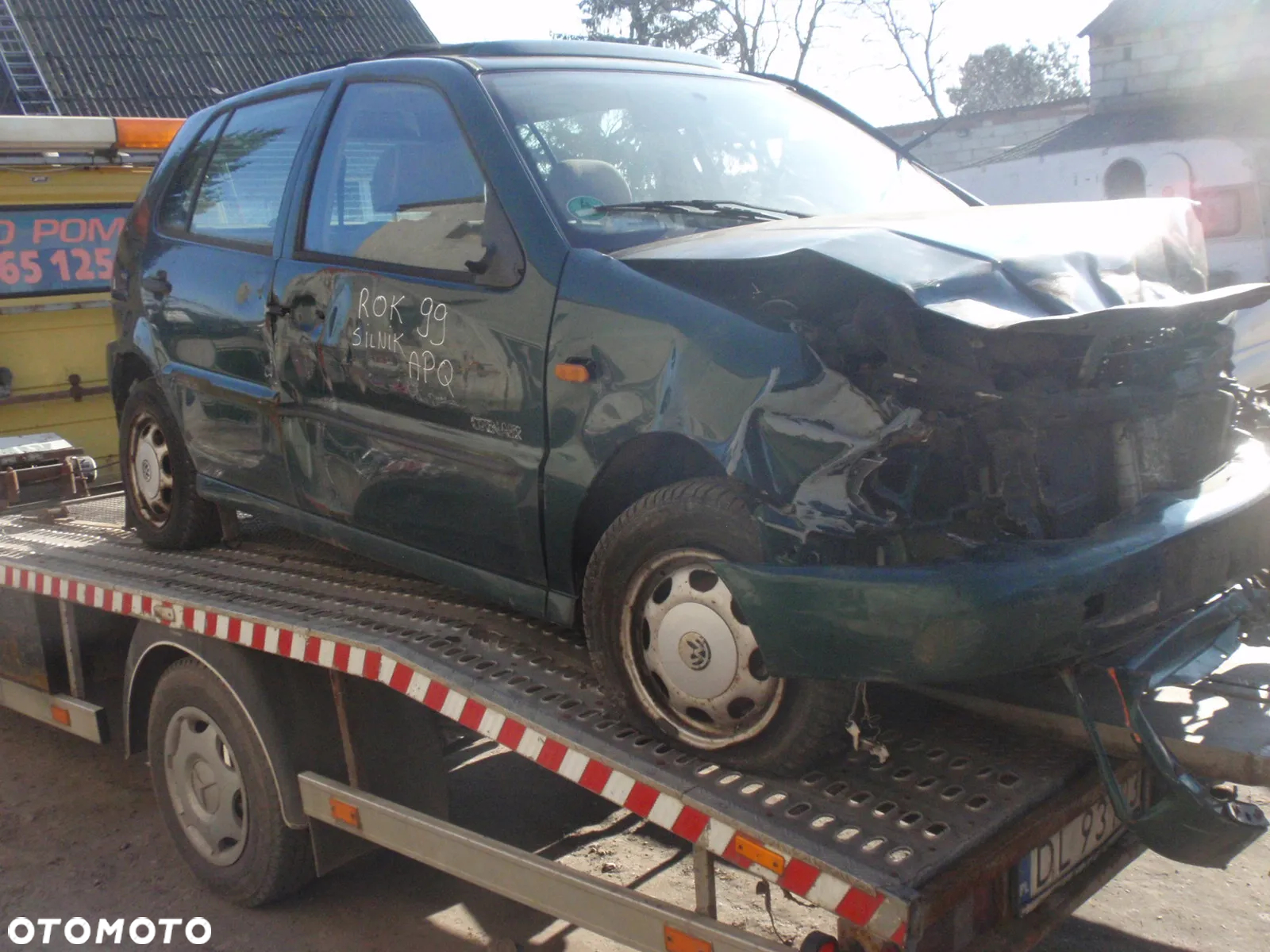 VW POLO 6N 1999r. NA CZĘŚCI 1.4 APO, Otwierany dach - 5