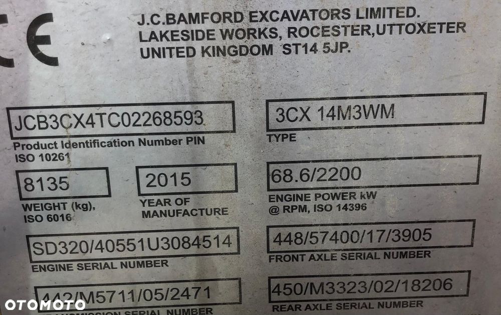 JCB 3CX - 16